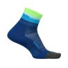 FEETURES CALCETINES ELITE LIGHT CUSHION QUARTER - COBALT/LAVA FEETURES CALCETINES ELITE LIGHT CUSHION QUARTER - COBALT/LAVA