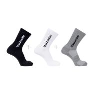 CALCETINES SALOMON EVERYDAY CREW 3-PACK CARBON/GHOST/ARONA