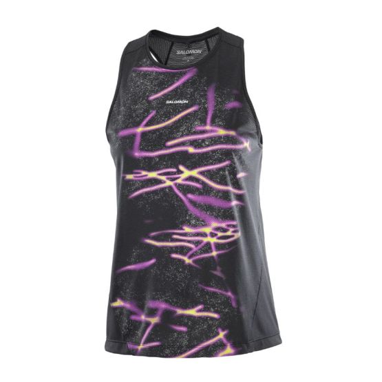 CAMISETA TIRANTES SALOMON SHAKEOUT CORE GRAPHIC MUJER