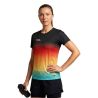 CAMISETA MANGA CORTA RUN&PRO BLACK SUNSET MUJER CAMISETA MANGA CORTA RUN&PRO BLACK SUNSET MUJER