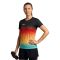 CAMISETA MANGA CORTA RUN&PRO BLACK SUNSET MUJER