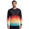 CAMISETA MANGA LARGA RUN&PRO BLACK SUNSET
