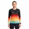 CAMISETA MANGA LARGA RUN&PRO BLACK SUNSET MUJER