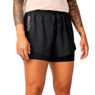 PANTALON CORTO BROOKS CASCADIA 2IN1 MUJER