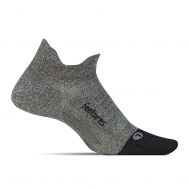 FEETURES CALCETINES ELITE ULTRA LIGHT NO SHOW TAB - BLACK/REFLECTOR