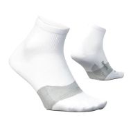 FEETURES CALCETINES ELITE ULTRA LIGHT QUARTER - WHITE/BLACK