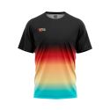 CAMISETA MANGA CORTA RUN&PRO BLACK SUNSET