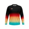 CAMISETA MANGA LARGA RUN&PRO BLACK SUNSET