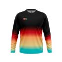 CAMISETA MANGA LARGA RUN&PRO BLACK SUNSET MUJER