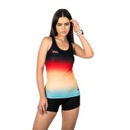 CAMISETA TIRANTES RUN&PRO BLACK SUNSET