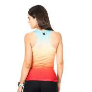 CAMISETA TIRANTES RUN&PRO SUNSET MUJER