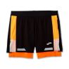 PANTALON CORTO BROOKS 2IN1 RUN VISIBLE 2.0