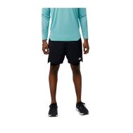 PANTALON CORTO NEW BALANCE ACCELERATE PACER 5" 2IN1